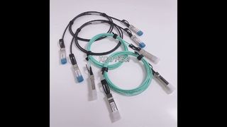 โมดูลรับส่งสัญญาณไฟเบอร์ออปติก SFP QSFP KCO Fiber
