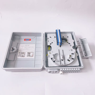 48 Cores 32 Port FTTH Fiber Optic Terminal Box with 340*260*110mm Dimensions for Outdoor Distribution