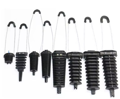UV Resistant Fiber Optic Tension Clamp PA PAL 500 600 1000 2000 3000 Corrosion Resistant ADSS Anchor Clamp for FTTH Outdoor