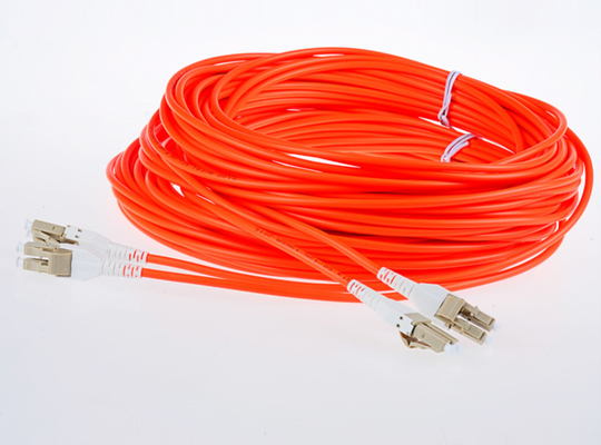 MM Multimode Fiber Optic Patch Cord with Low Insertion Loss (<0.3dB) and 100% Tested for Reliable Data Transmission
