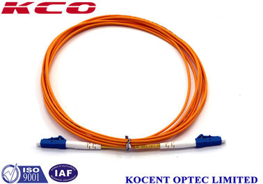 PVC LSZH 2.0m Fiber Optic Patch Cord MM Multimode LC/UPC-LC/UPC 2.0mm
