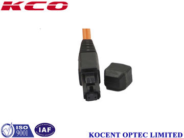 OM1 Orange MTRJ E2K DIN MU PVC LSZH Fibre Optic Patch Cord Diameter 3.0mm