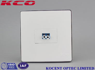 LC Duplex Fiber Optic Face Plate FTTH Fiber Optic Terminal Box