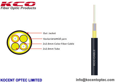 GJYFJH Non Armored Tactical Field Fiber Optic Cable TPU LSZH Material 7.0mm