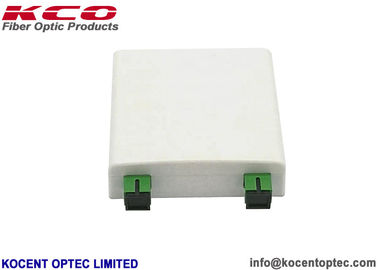 2 Fibers Capacity Fiber Optic Termination Box with 0.15dB Insertion Loss and 55dB Return Loss for FTTH Applications
