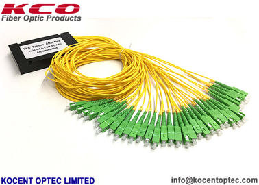 ABS Box Modular PLC Optical Splitter with 2.0mm Cable and High Stability for Low Cost FTTX Deployment