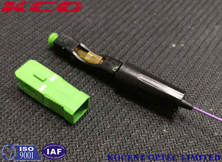 0.9mm Cable SC/APC Fiber Optic Fast Connector with Two-Minute Installation and 0.2dB Insertion Loss
