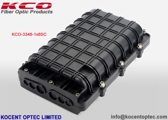 1x8 Fiber Optic Splitter 4 Ports Wall Mount Fiber Optic Splice Closure Fiber Optic Enclosure Box