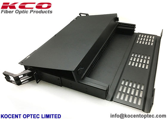 144 Core Single Mode MPO MTP Patch Panel 1U Rack Mount for High Density Data Center