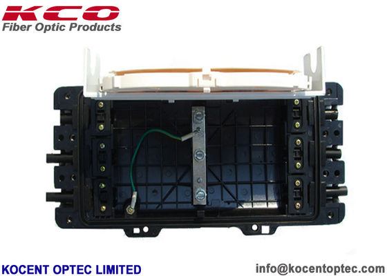 IP65 Outdoor Fiber Optic Splice Closure 3in 3out 72fo Fiber Optic Splice Enclosure for FTTH Networks