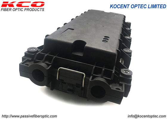 144 Core IP68 Waterproof Horizontal Inline Fiber Optic Splice Closure for FTTH GPON Networks