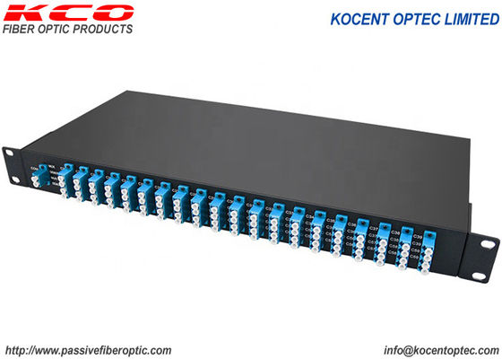 40CH Mux Demux DWDM Passive Optical Network PON Rack-mount Patch Panel