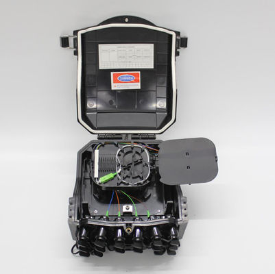 Outdoor FTTA FTTH Fiber Optic Terminal Box with 16 Ports IP65 Waterproof and 1x16 Splitter
