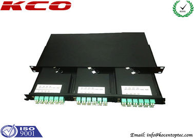 MTP MPO Fiber Optic High-density Patch Panel 1U 72cores 96cores 144cores