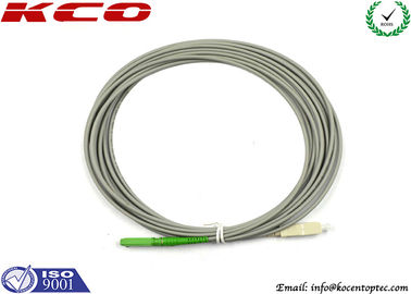 Rodent-resistant E2000 to SC simplex armored fiber optic patch cables armoured patch cord jumper
