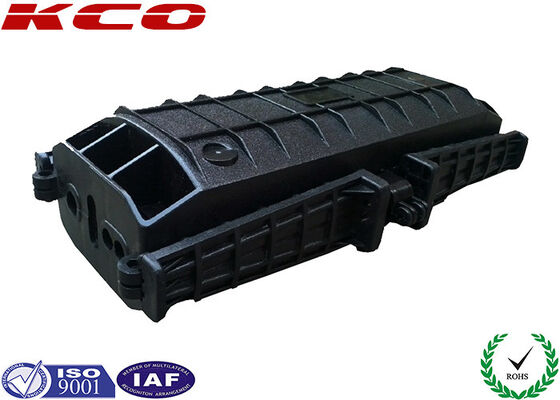 PC Material 96 Cores 3 in 3 out Fiber Optic Splice Closure Horizontal Fiber Optic Joint Closure 390x210x120mm