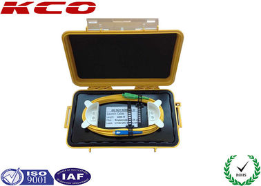 กล่องสายเคเบิลเปิดตัวใยแก้วนำแสง OTDR โหมดเดี่ยว ใยแก้ว G652D G657A1 G657A2 1 กม. 2 กม. 5 กม. 10 กม. 20 กม. 50 กม.