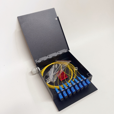 KCO-FTB-WM08-B กล่องกระจายไฟเบอร์ออปติกติดผนังภายใน 8 ท่า