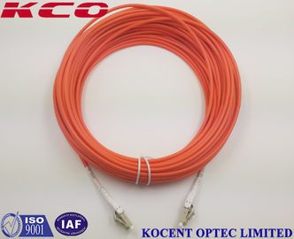 Multimode OM2 50/125 LC Uniboot Fiber Optic Patch Cords LSZH PVC 10m 15m 20m 30m 40m