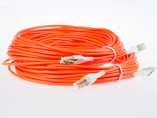 MM Multimode Simplex Fiber Optic Patch Cord WAN สําหรับการส่งข้อมูล