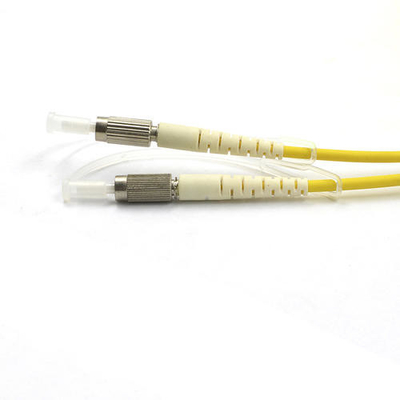1M Simplex Duplex DIN UPC Fiber Optic Patch Cord with LSZH PVC Sheath for Data Centers