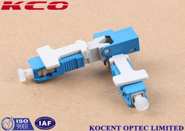 SC/UPC Fiber Optic Fast Connector with 55mm/60mm Length Low Insertion Loss 0.2dB and High Return Loss 55dB