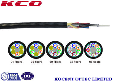 144 Fibers Non Metallic PE Sheath Air-Blowing Optical Fiber Cable for Outdoor Duct Air Blown Micro Cable Deployment