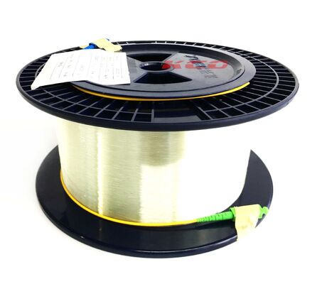 25km 30km 50km OTDR Launch Cable Box Dead Zone Eliminator for Single Mode Fiber Testing
