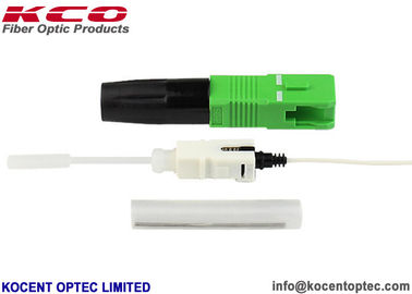 Single Mode Fiber Optic Fast Connector with 0.2dB Insertion Loss and 55dB Return Loss for 3mm Drop Cable