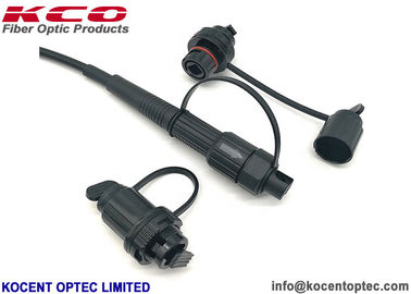 Outdoor IP67 Fiber Optic Patch Cord with 0.2dB Insertion Loss and 55dB Return Loss for FTTA Applications