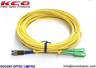 Fiber Optic Patch Cord with 0.2dB Insertion Loss 50dB Return Loss and OS2 OM1 OM2 OM3 OM4 OM5 Fiber Types