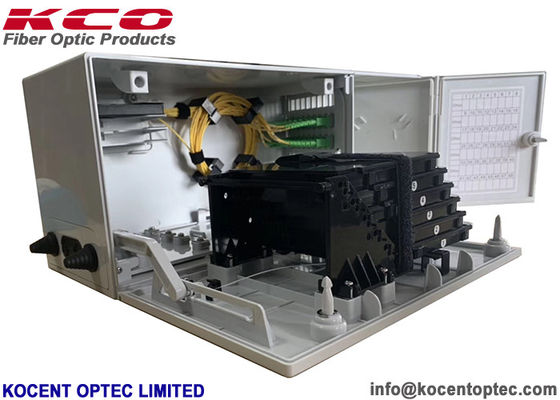 48 พอร์ตติดผนังกล่องเลิกไฟเบอร์ MODB Splitter จำหน่าย KCO-FTB-48HW