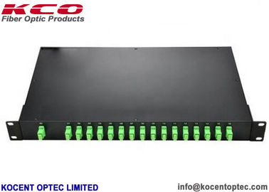 1.0m 1x16 SC/APC Fiber Optic Splitter with Low Insertion Loss and Telcordia GR-1209/1221 Qualified for 19'' Rack Mount