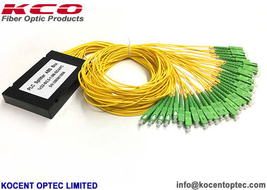 1: 32 ABS โมดูลาร์ กล่องประเภท PLC ออปติกัล สปลิเตอร์ 1x32 1*32 2.0mm SM G657A