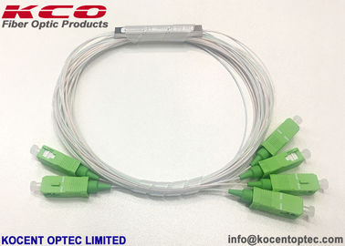 มินิทุบออฟติกไฟเบอร์ PLC Splitter 2:4 2*4 2x4 SC APC UPC