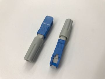 Durable Single Mode Multi Mode Fiber Optic Fast Connector for FTTH Solutions