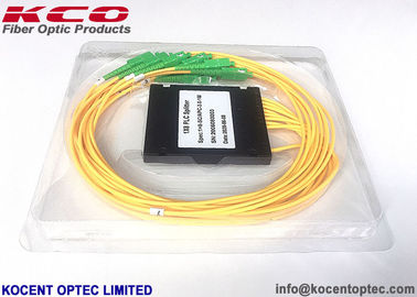 ABS Modular Single Mode SC/APC 1x8 1*8 1:8 เครื่องแยก PLC ไฟเบอร์ออปติก้า
