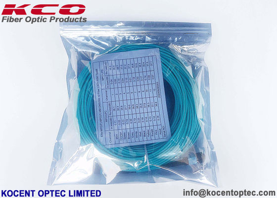 OM4 MPO MTP Patch Cord 16fo 24fo Low IL 0.35dB MPO Fiber Patch Cable for 40G 100G Networks