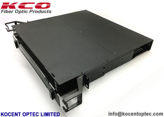 144fo LC Duplex 19'' 1U Rack Mountable High Desity MPO MTP Fiber Optic Patch Panel
