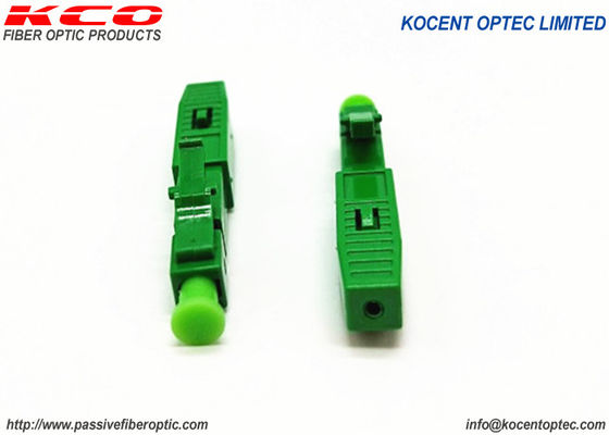 0.9mm OD LC/UPC Fiber Optic Fast Connector with Low Insertion Loss and Tensile Strength >50N for FTTH Applications