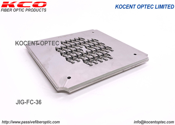 36 เครื่องเชื่อมต่อเลือง Jig SPC โครงสร้าง FC UPC APC เครื่องเชื่อมต่อไฟเบอร์ออปติก