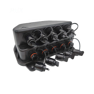 KCO-FTTA-10B 10 พอร์ตกล่องขั้วต่อไฟเบอร์ออปติกพร้อมขั้วต่อกันน้ำ OptiTap Mini SC