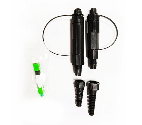 ตัวเชื่อมต่อไฟเบอร์ออปติก Fast Connector H Mini SC APC สำหรับ FTTH FTTA